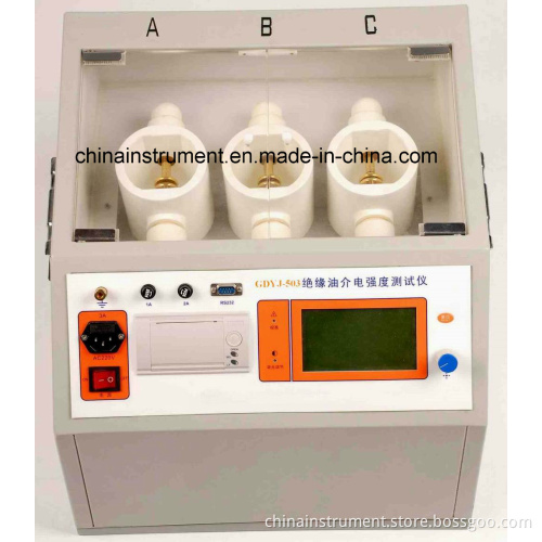 Gdyj-503 Three Vessels Insulating Oil Dielectric Strength Tester